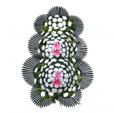 [근조]3단화환-9호